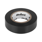 Izoliacinė lipnioji juosta REBEL, juoda, 0,13 mm x 19 mm x 10 yd
