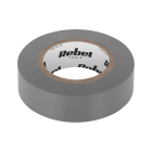 Lipni izoliacinė juosta REBEL, pilka, 0,13 mm x 19 mm x 10 yd