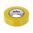 Izoliacinė lipni juosta REBEL, geltona, 0,13 mm x 19 mm x 10 yd