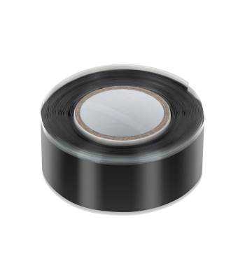 Savaime vulkanizuojanti juosta REBEL, juoda, 0,8 mm x 19 mm x 2,5 m