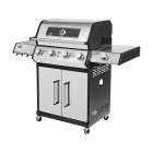 Dujinis grilis su vieta dujų balionui ir 5 degikliais, Teesa BBQ 5006 Master