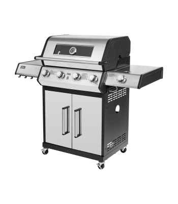 Dujinis grilis su vieta dujų balionui ir 5 degikliais, Teesa BBQ 5006 Master