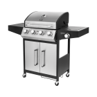 Dujinis grilis su vieta dujų balionui, 5 degikliai – Teesa BBQ 5007 MASTER