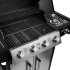 Dujinis grilis su vieta dujų balionui, 5 degikliai – Teesa BBQ 5007 MASTER