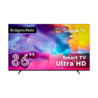Išmanusis QLED televizorius Kruger&Matz su Google TV 86″
