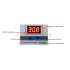 Elektroninis temperatūros termostatas, 230V, XH-W3001 E6113