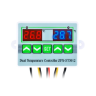 Dviejų kanalų termostatas 230V ZFX-ST3012 E6135