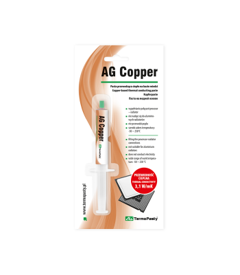 Šiluminė vario pasta Thermal Copper AG AGT-060 1,5ml