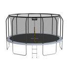 Sodo batutas su apsauginiu tinklu ir kopėčiomis Rebel Active PRO 14ft/427 cm