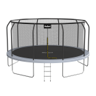 Sodo trampolinas su apsauginiu tinklu ir kopėtėlėmis Rebel Active PRO, 15ft/457 cm