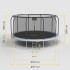 Sodo trampolinas su apsauginiu tinklu ir kopėtėlėmis Rebel Active PRO, 15ft/457 cm