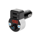 Automobilinis FM Bluetooth siųstuvas su 2 USB lizdais Peiying URZ0481