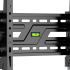 Sieninis televizoriaus laikiklis Cabletech Basic, LCD, juodas, KL-38, 32–75″