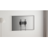 Sieninis televizoriaus laikiklis Cabletech Basic, LCD, juodas, KL-38, 32–75″