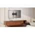 Sieninis televizoriaus laikiklis Cabletech Basic, LCD, juodas, KL-38, 32–75″