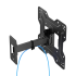 Sieninis televizoriaus laikiklis Cabletech, juodas, LPA41-221, 23–43″