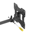 Sieninis televizoriaus laikiklis Cabletech, juodas, LPA41-221, 23–43″