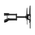 Sieninis televizoriaus laikiklis, juodas Cabletech 26–55″ LPA52-09446