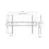 Kruger&Matz sieninis LED televizoriaus laikiklis, vertikaliai reguliuojamas, 60–100″