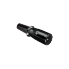 Mikrofoninė jungtis, vyriška, kabelinė, juoda, XLR 3-pin