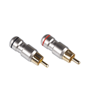 Metalinis RCA kištukas HD-287