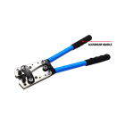 Presavimo replės kabelių antgaliams su 60 antgalių – 390 mm, 6,0–50,0 mm², E6080