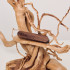 Automobilio kvapas – medinis difuzorius ventiliacijos grotelėms su 2 įdėklais DUFT Tobacco&Vanilia