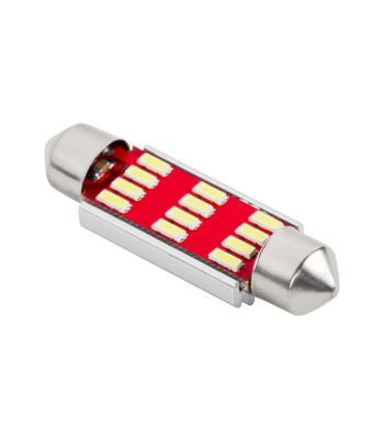 Automobilinė LED lemputė SV8.5 (Canbus), T11x41, 12V