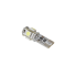 Automobilinė LED lemputė, balta, Canbus, 5x SMD5050, T10