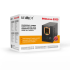 Avarinis maitinimo šaltinis, juodas, KEMOT PROsinus-2200, 12V 230V 2200VA/1600W