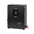 Sieninis avarinis maitinimo šaltinis su įkrovimo funkcija ir gryna sinusoidės forma, 12V 230V 1000VA/700W Rebel POWER-1000