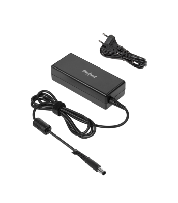 Maitinimo adapteris Rebel su maitinimo kabeliu HP nešiojamajam kompiuteriui, 90 W, 19 V, 4,62 A, 7,4 x 5,0 x 12 mm