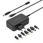 Universalus maitinimo adapteris Kruger&Matz su Power Delivery, 90 W, 7 antgaliai