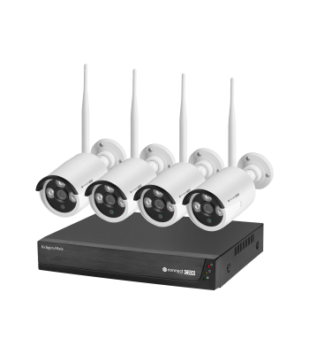 Belaidžio Wi-Fi vaizdo stebėjimo rinkinys Kruger&Matz Connect C200