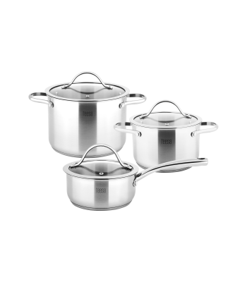 Puodų rinkinys TEESA COOK EXPERT MASTER, 6 elementai