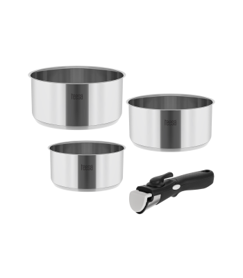 Puodų rinkinys su nuimama rankena Teesa Cook Expert Single Hand