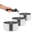 Puodų rinkinys su nuimama rankena Teesa Cook Expert Single Hand