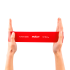 Lateksinių treniruočių gumų rinkinys, spalvotas, REBEL ACTIVE Mini Band L, 2.3–18.2 kg, 5 vnt.