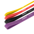 Lateksinių treniruočių gumų rinkinys, 4 gumos, Rebel Active Power Band, 4–45 kg, PLs-2