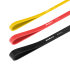 TPE treniruočių gumų rinkinys Power Band, REBEL ACTIVE, 3 vnt., PT-S3, 4–32 kg