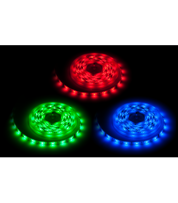 Apšvietimo komplektas Vipow (LED juosta, maitinimo šaltinis ir spalvų valdiklis) 150x5050SMD, 5m