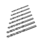 Grąžtų metalui rinkinys, 7 vnt., 2–8 mm
