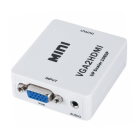 VGA + audio į HDMI adapteris