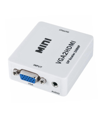 VGA + audio į HDMI adapteris