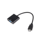 HDMI kištuko į VGA lizdą ir AUDIO jungtį adapteris, 20 cm