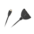 HDMI jungiklis su kabeliu, 1 išėjimas / 2 įėjimai