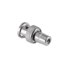 BNC kištuko ir RCA lizdo jungtis, metalinė, WT.BNC-GN.RCA