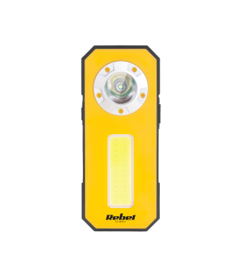 Akumuliatorinis dirbtuvių šviestuvas, 3 W COB + 3 W LED, mini