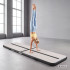 Juodas pripučiamas gimnastikos ir akrobatikos takelis „Airtrack“ REBEL PRO 300x100x10
