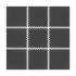 Apsauginis dėlionės tipo kilimėlis treniruotėms ir po sporto įranga „Rebel Active“, 9 plokščių rinkinys, RBA-3153, 60 x 60 cm, 10 mm